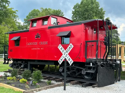 Little Red at Caboose Creek